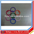 Colorful Silicone Tag Silencers for Dogs silica gel dog tag silencers